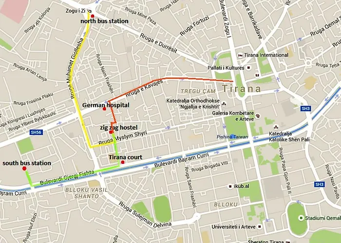 扎格扎格旅舍 * 地拉那